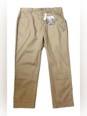 Engineered Garments Andover High Count Twill Chino Pants Khaki Large New w/ Tags